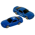 3" 1/64 Scale Die Cast Metal Blue Ford Mustang GT